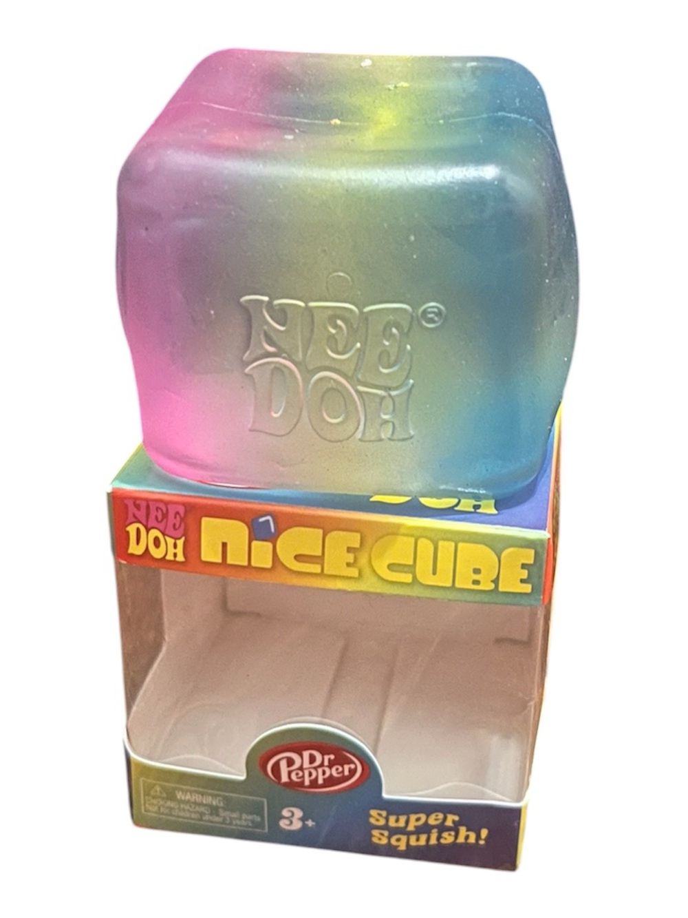 Nice Cube Rainbow Squishy  - Multicolor
